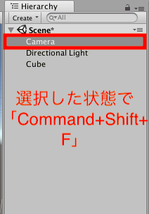 Unity入門 Sceneビューをカメラの画面 Gameビュー に反映させる方法 もぎブログ